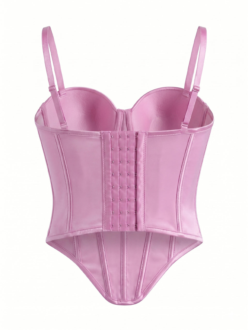 VENVIRS Women's Boned Sexy Push Up Bustier Corset Top Spaghetti Straps