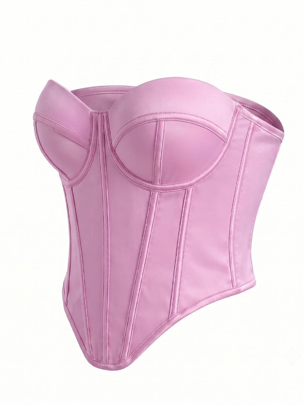 VENVIRS Women's Boned Sexy Push Up Bustier Corset Top Spaghetti Straps